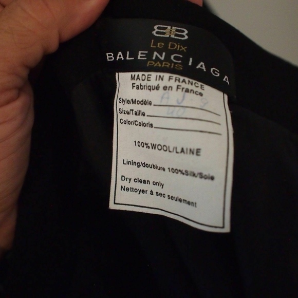 Balenciaga | Jackets & Coats | Vtg Balenciaga Le Dix Paris 2pc Suit ...